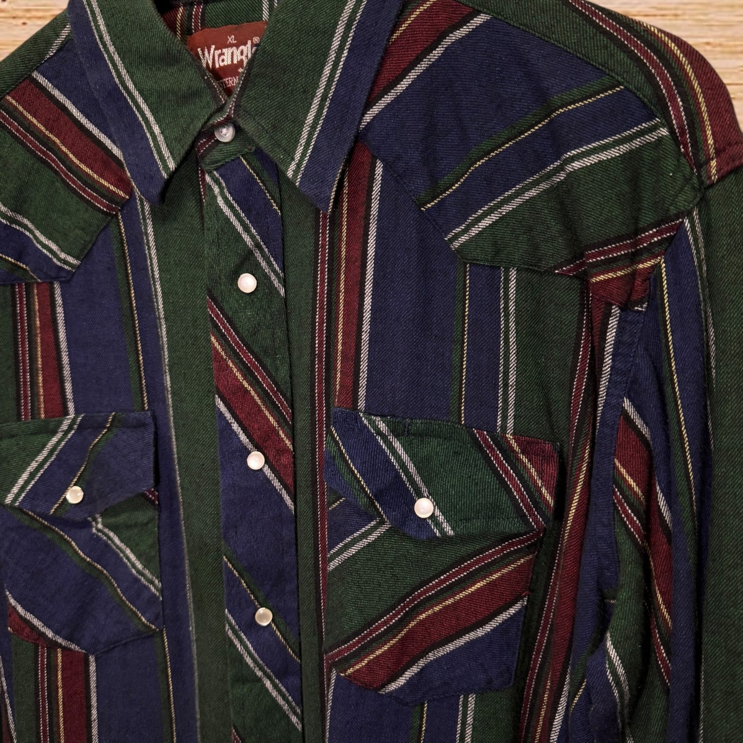 Wrangler Western Shirt (Large)