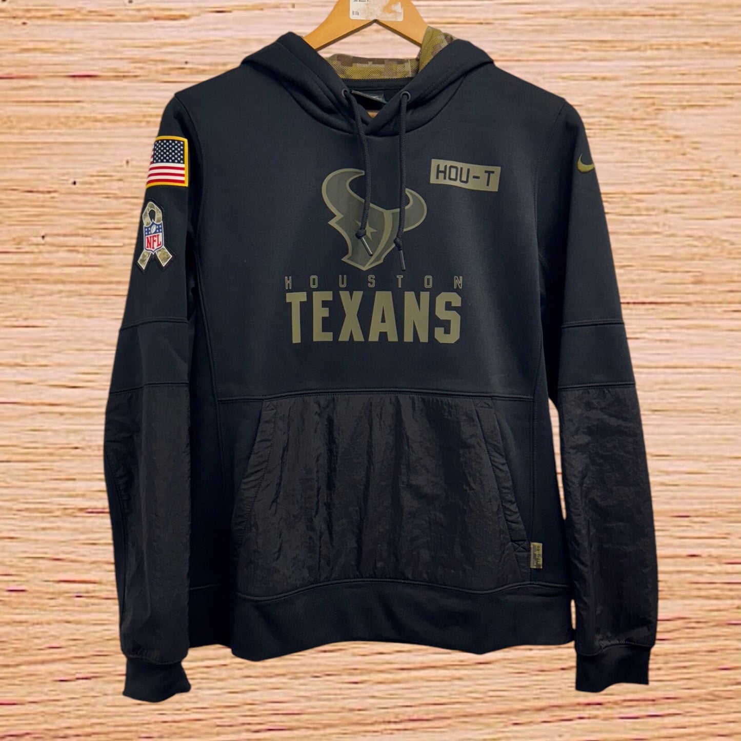 Texans military edition hoodie (Small)