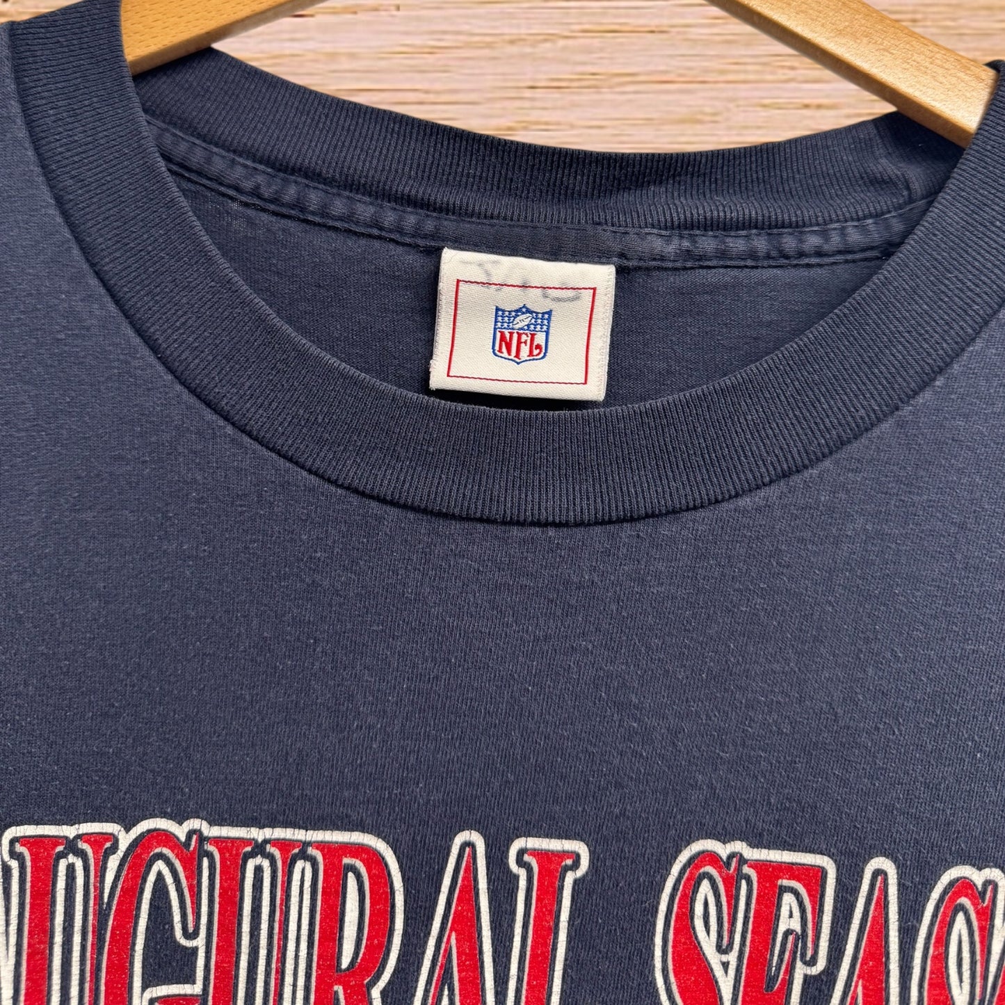 2002 Texans Inaugural Season tee (Large)