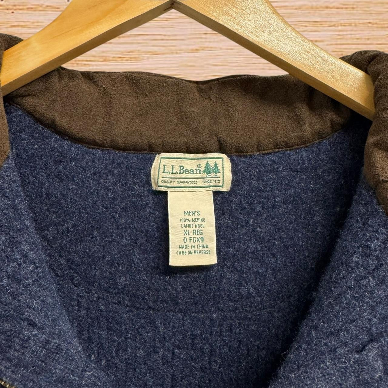 LL Bean wool vest (Small)