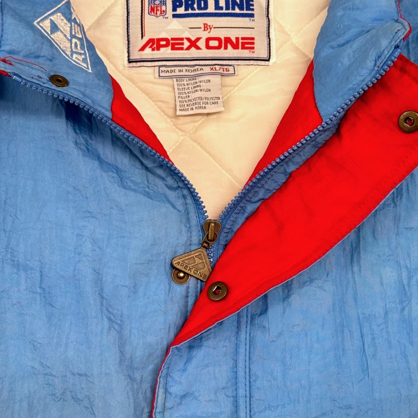 90s Oilers Apex puffer (2X)