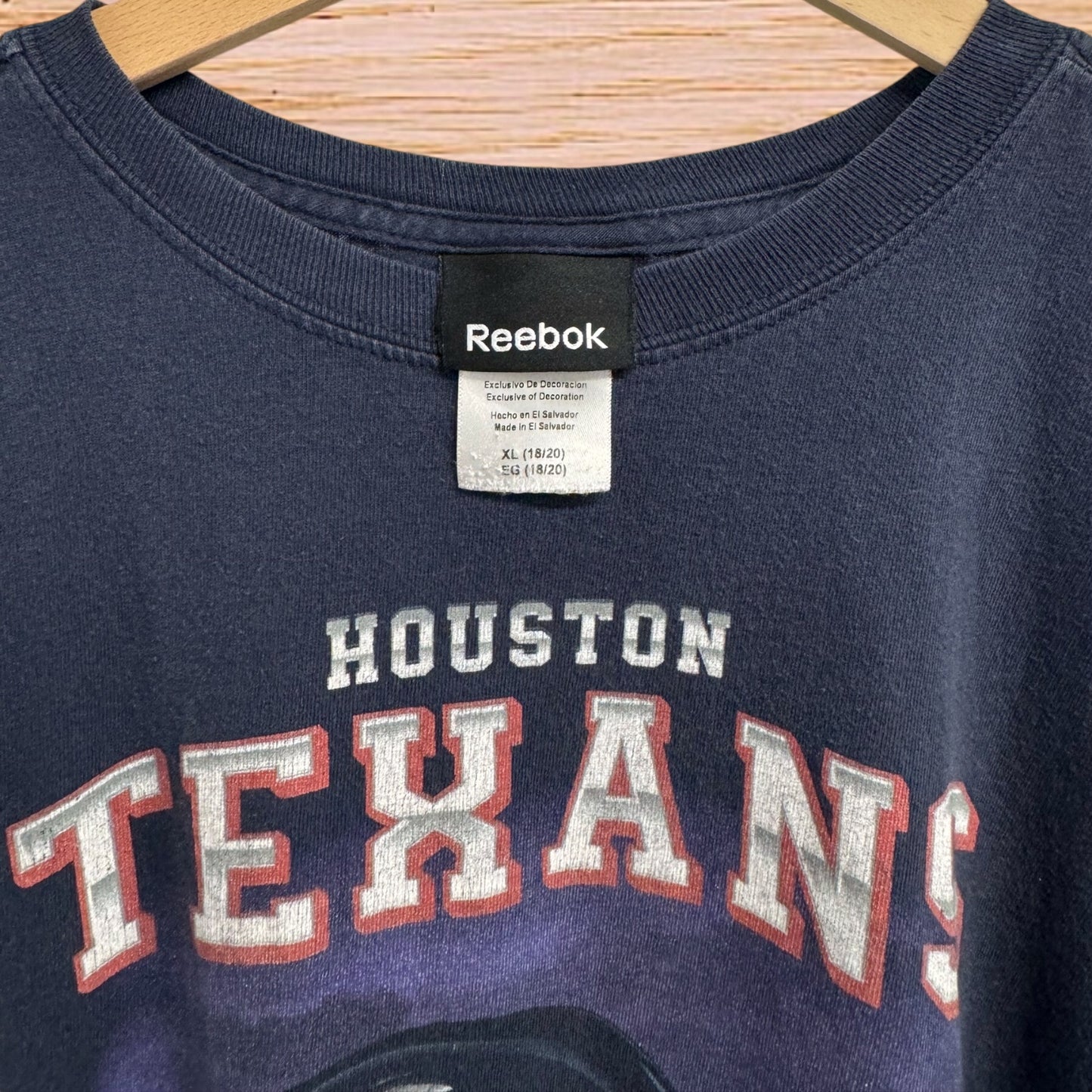Texans Reebok tee (Youth XL)
