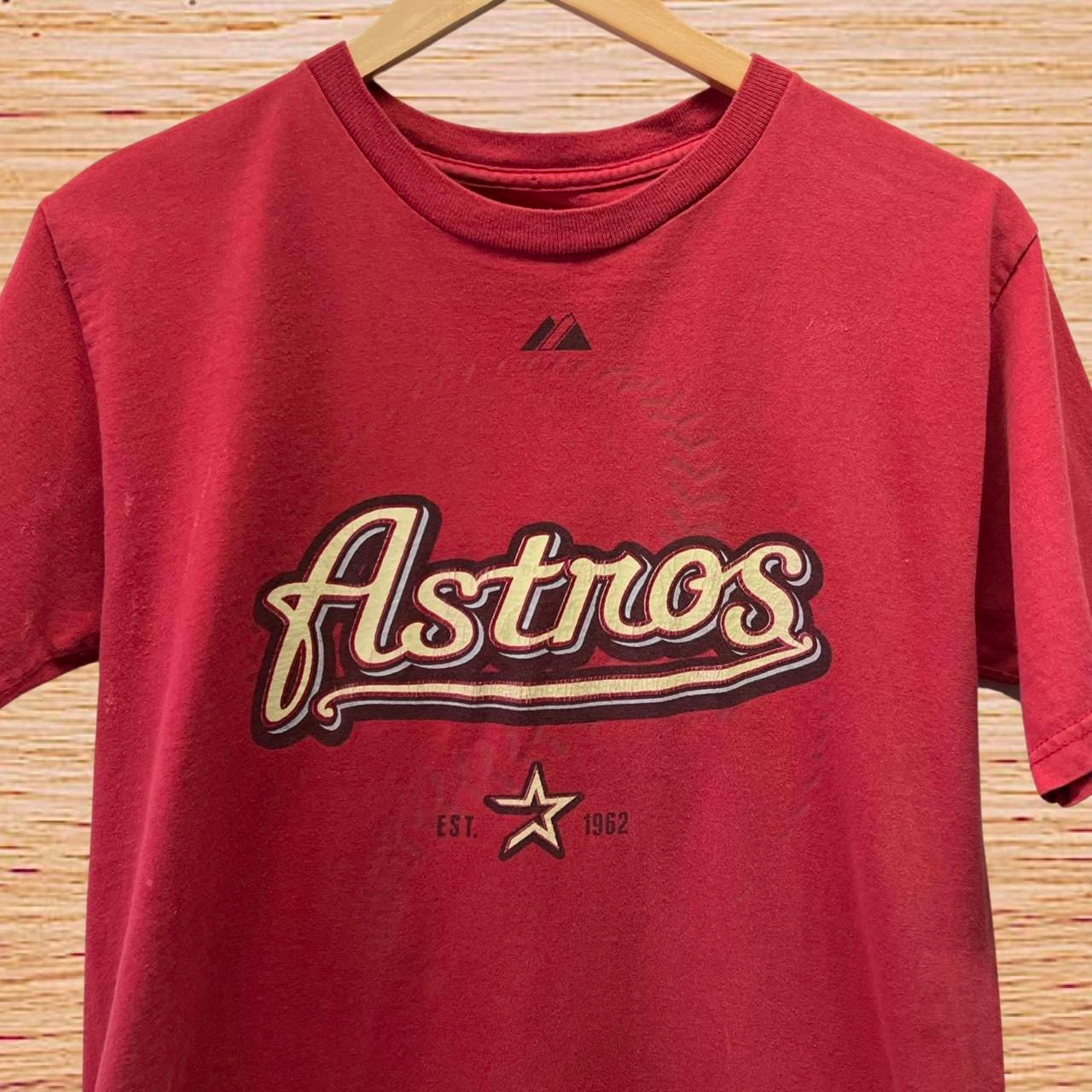 00s Astros script & broken star (XS)