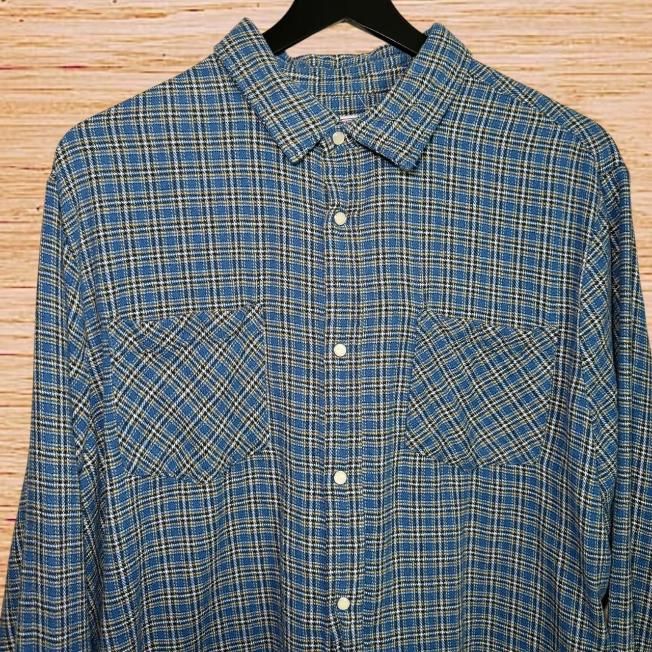 Haband pearl snap flannel (Large)