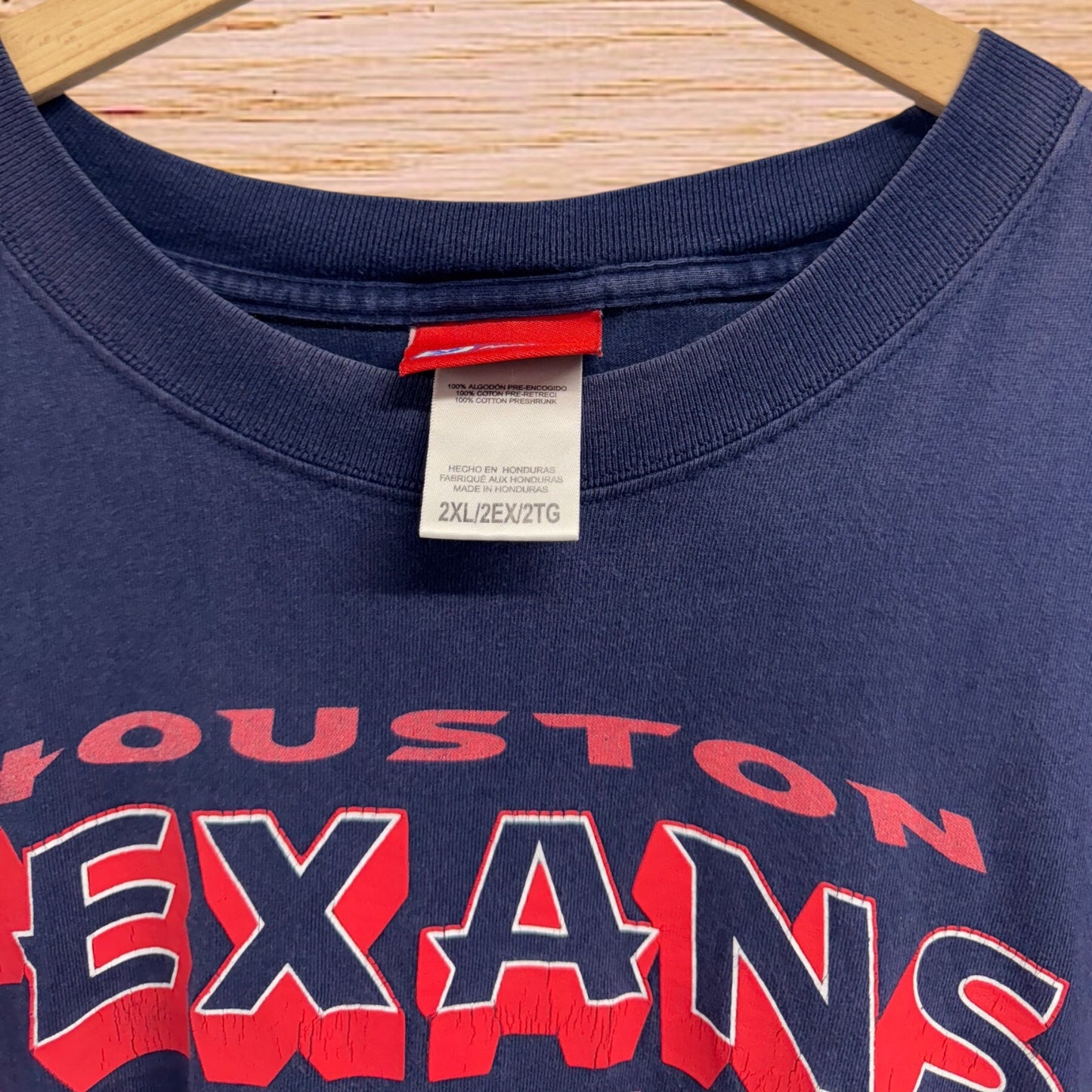 Texans Reebok tee (2X)