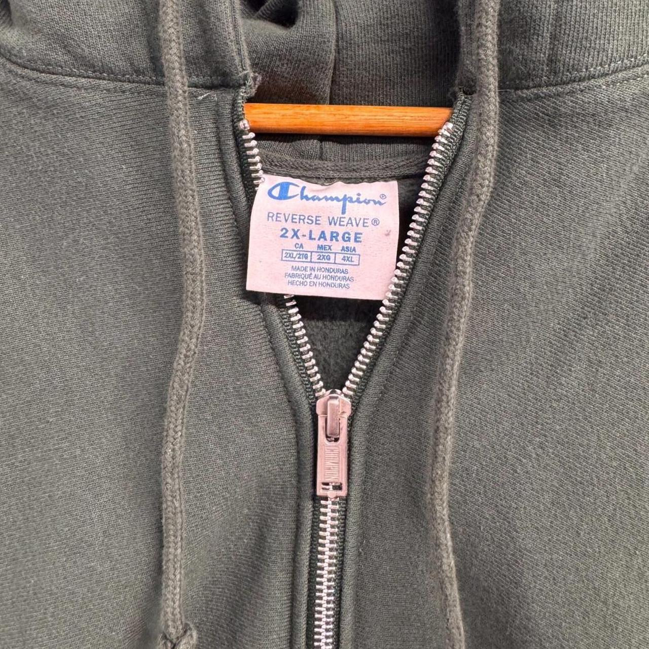 Champion reverse weave zip up hoodie (2X)