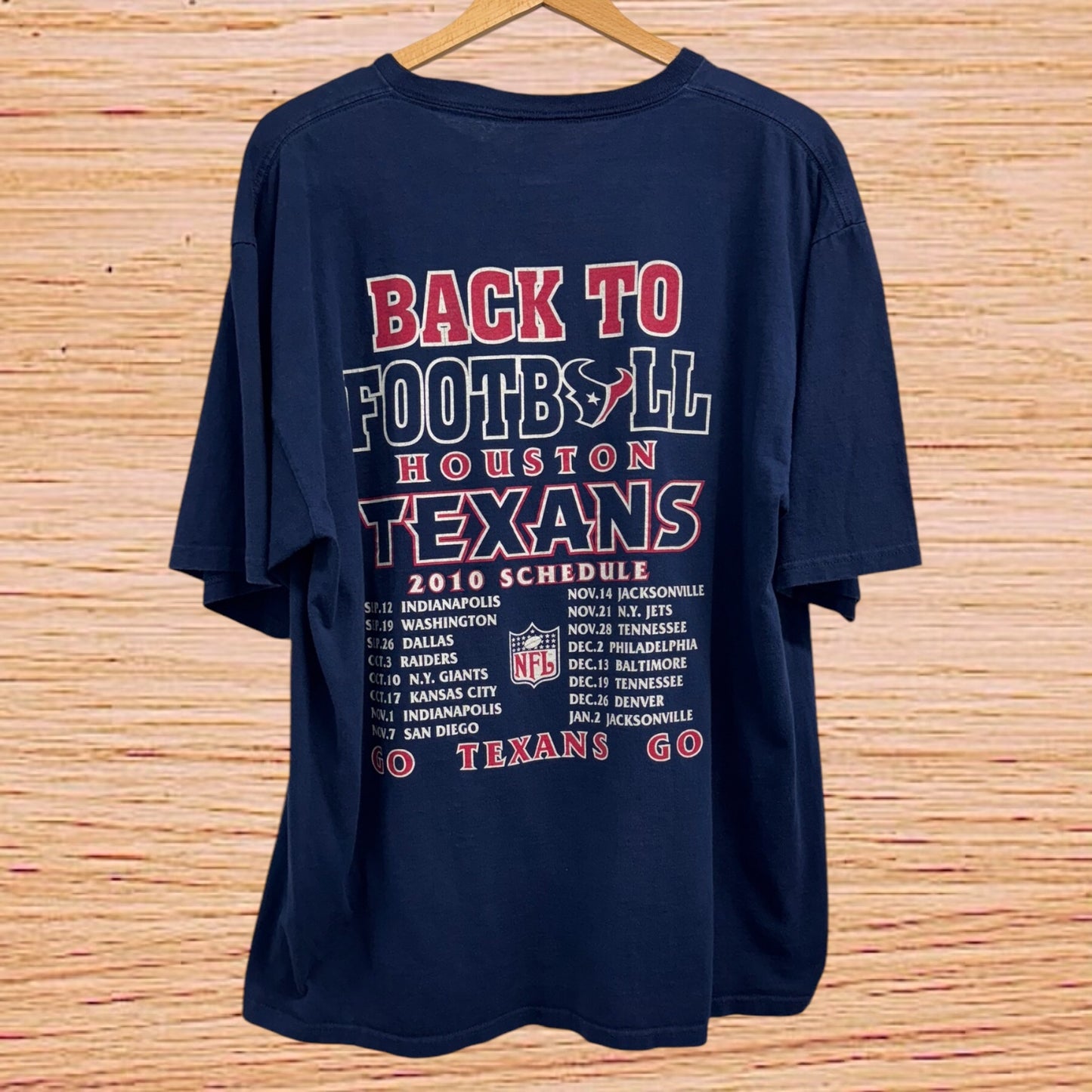 2010 Texans tee (XL)