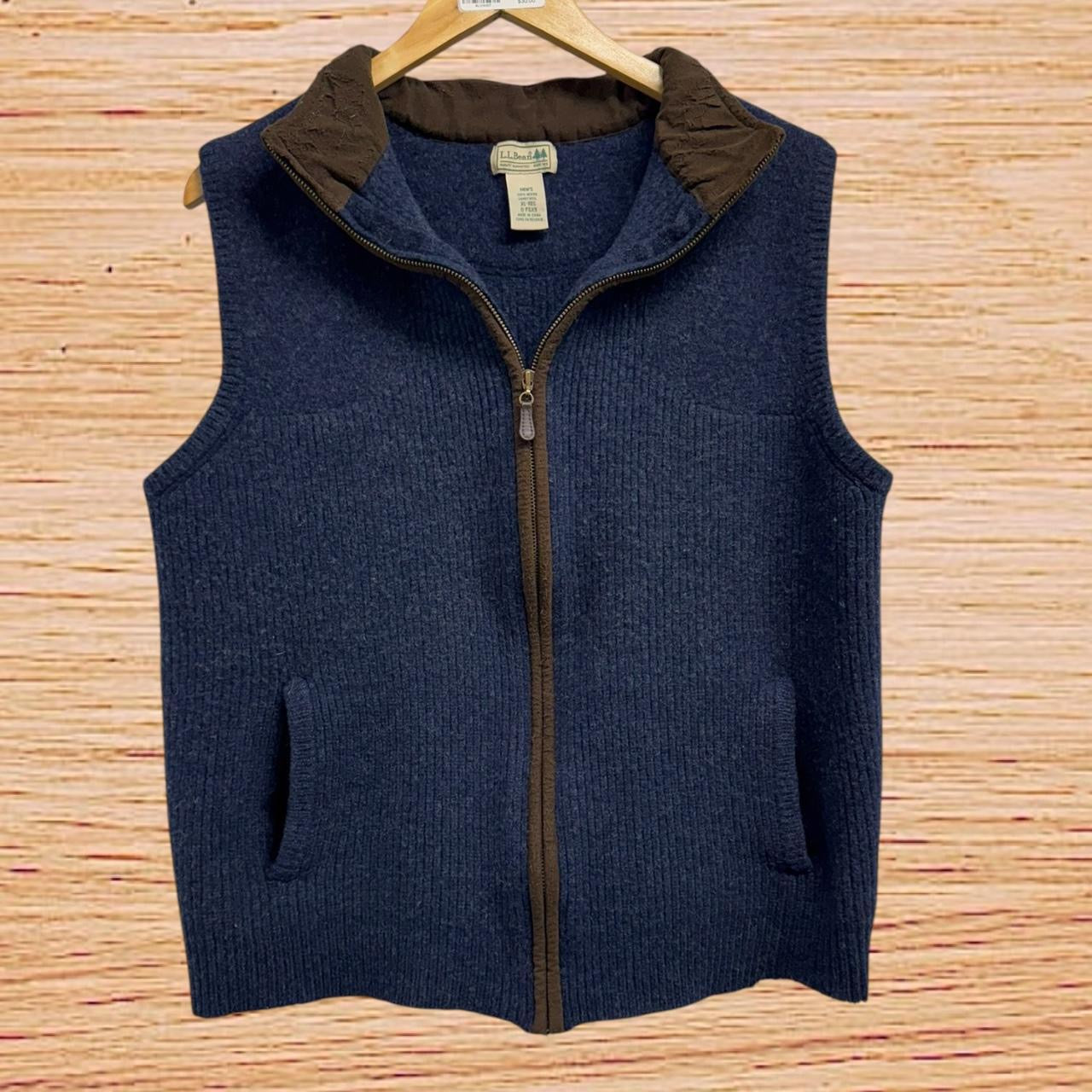 LL Bean wool vest (Small)