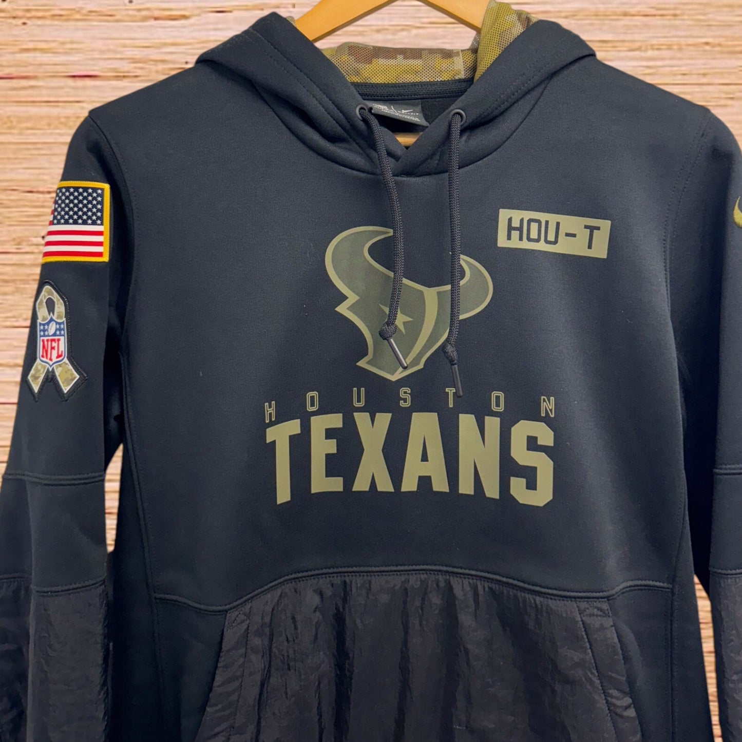 Texans military edition hoodie (Small)
