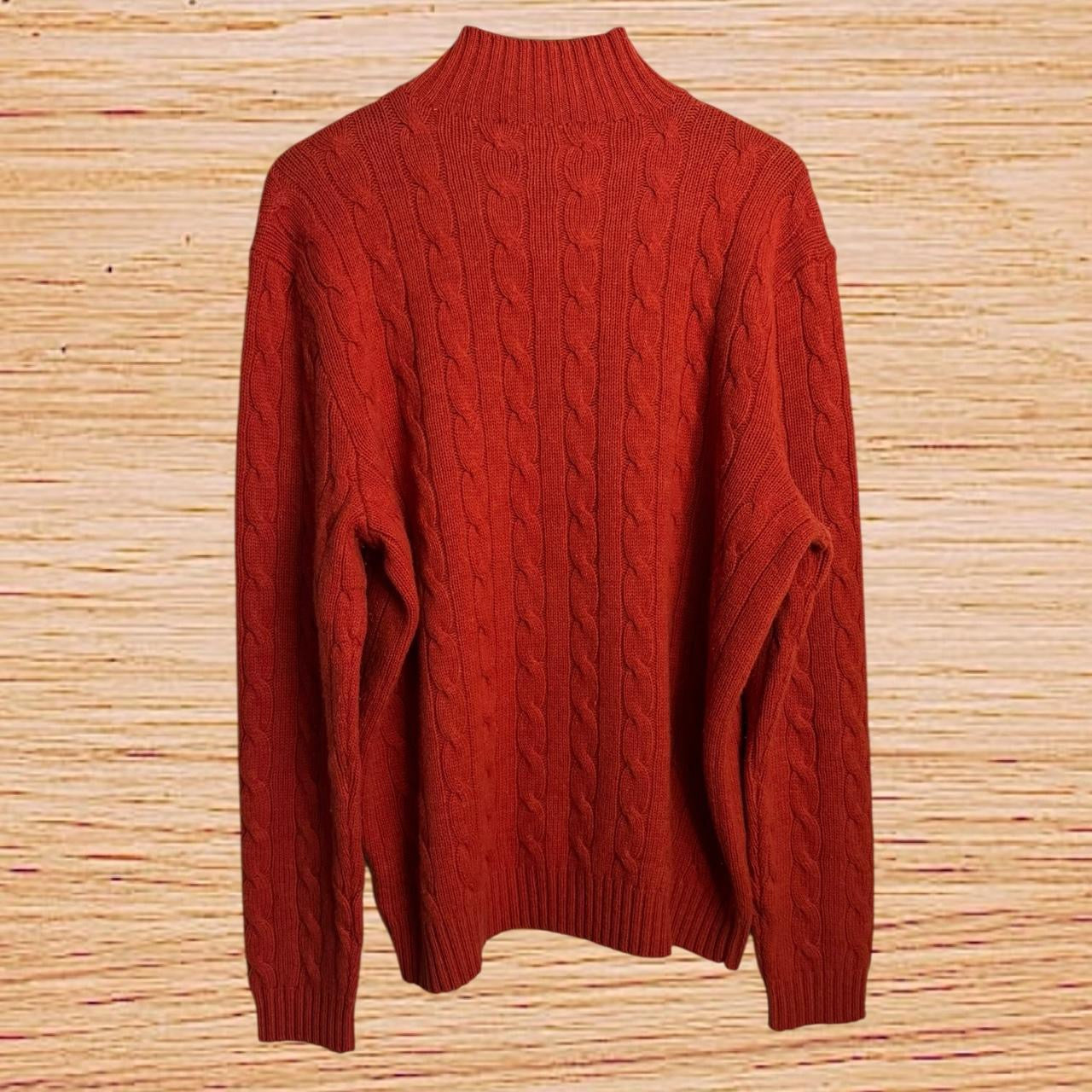 Polo Ralph Lauren wool 1/4 zip (XL)