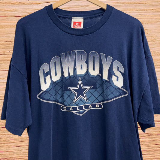 90s Cowboys Hanes tee (2X)