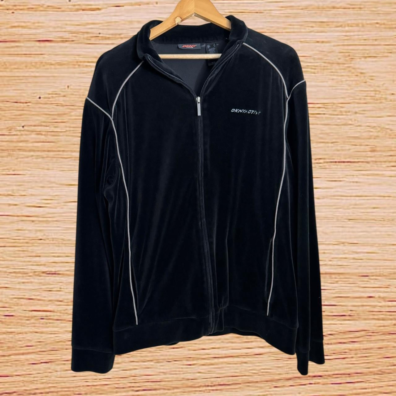 DKNY Active velvet jacket (XL)