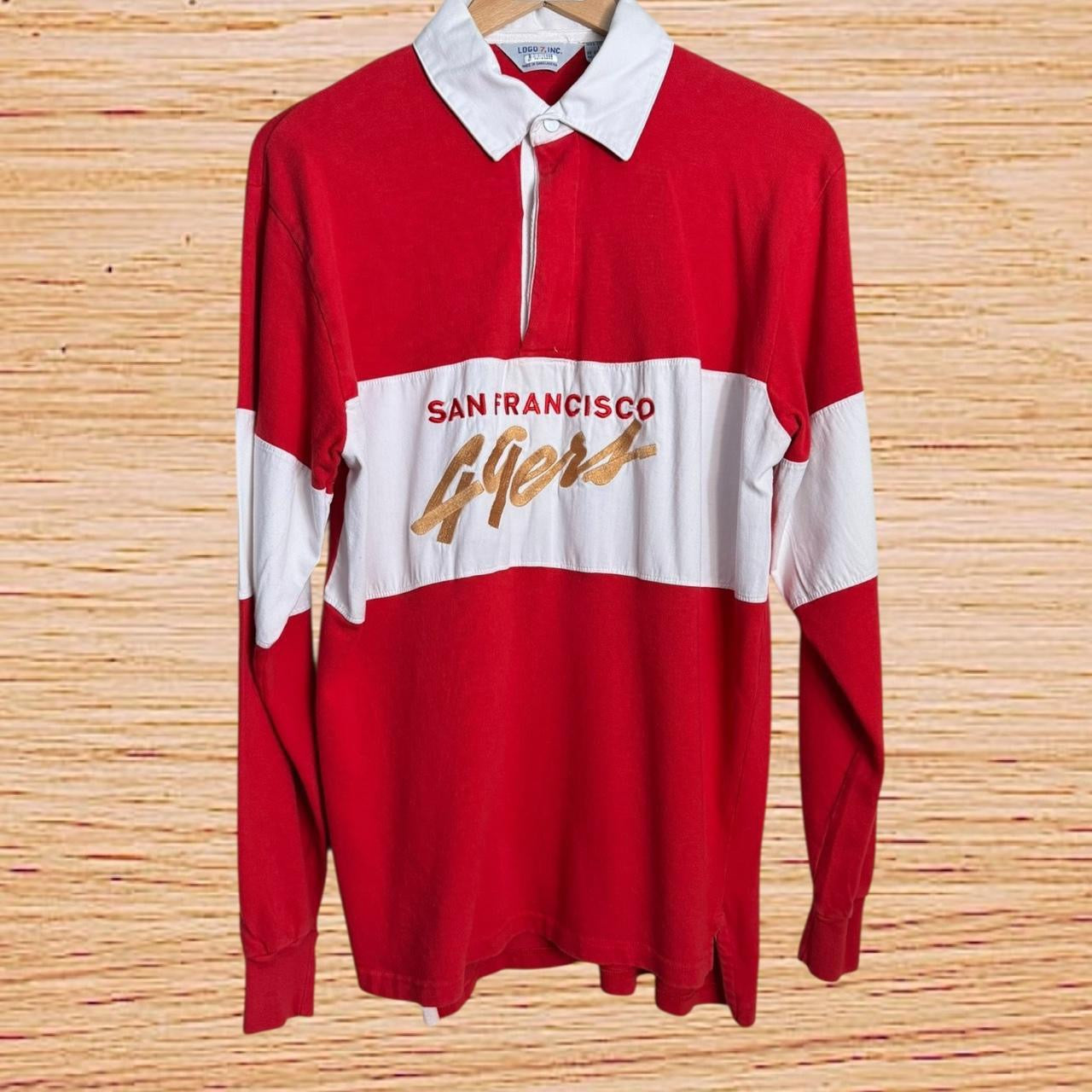 49ers Logo 7 rugby (Large)