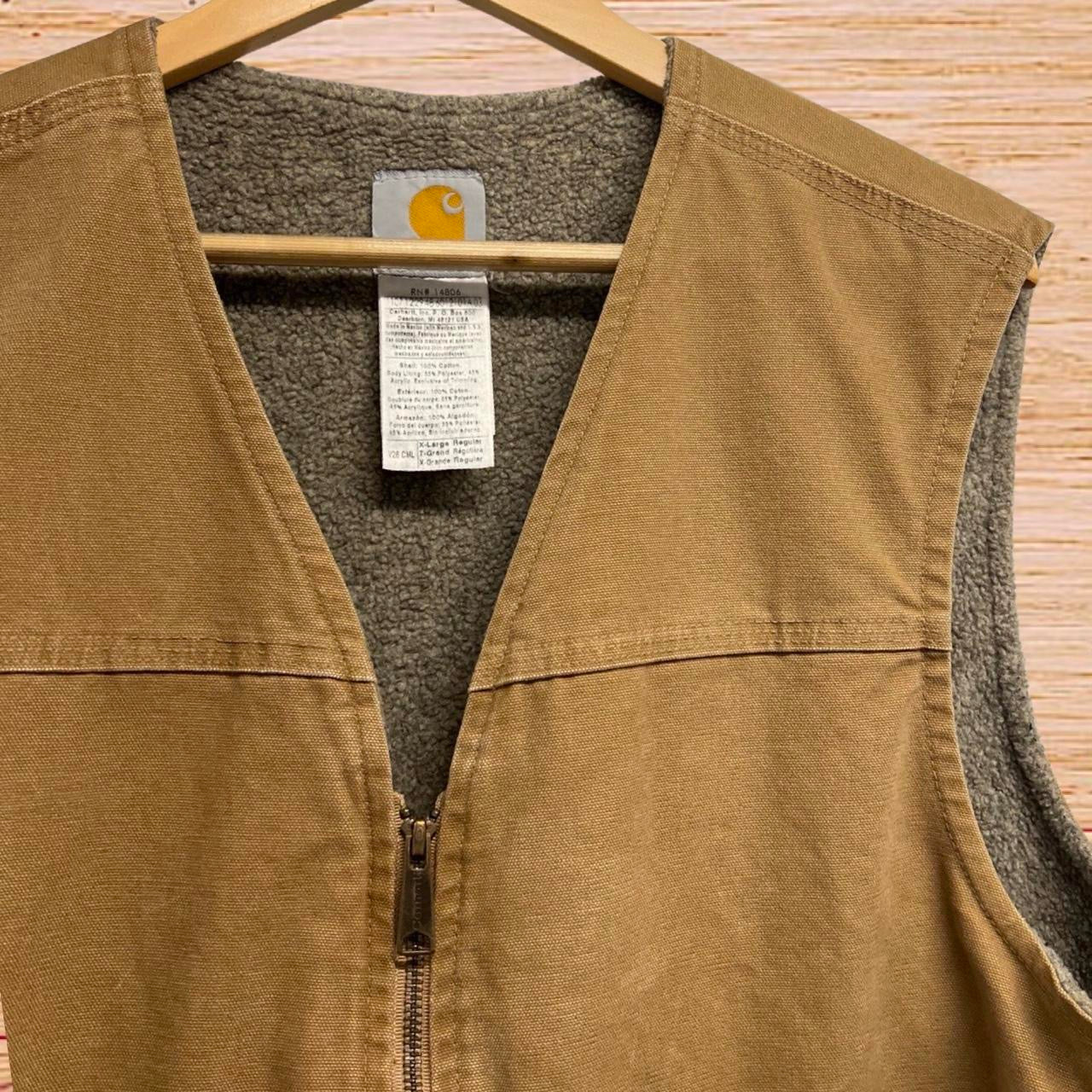 Carhartt V26 camel vest (XL)