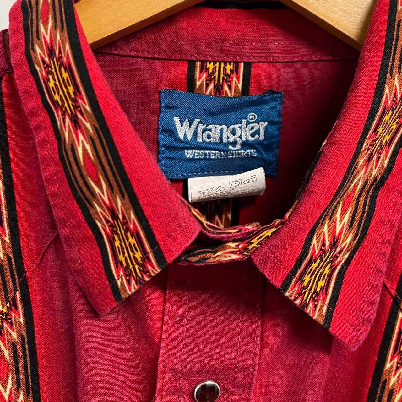 Wrangler pearl snap (XL)