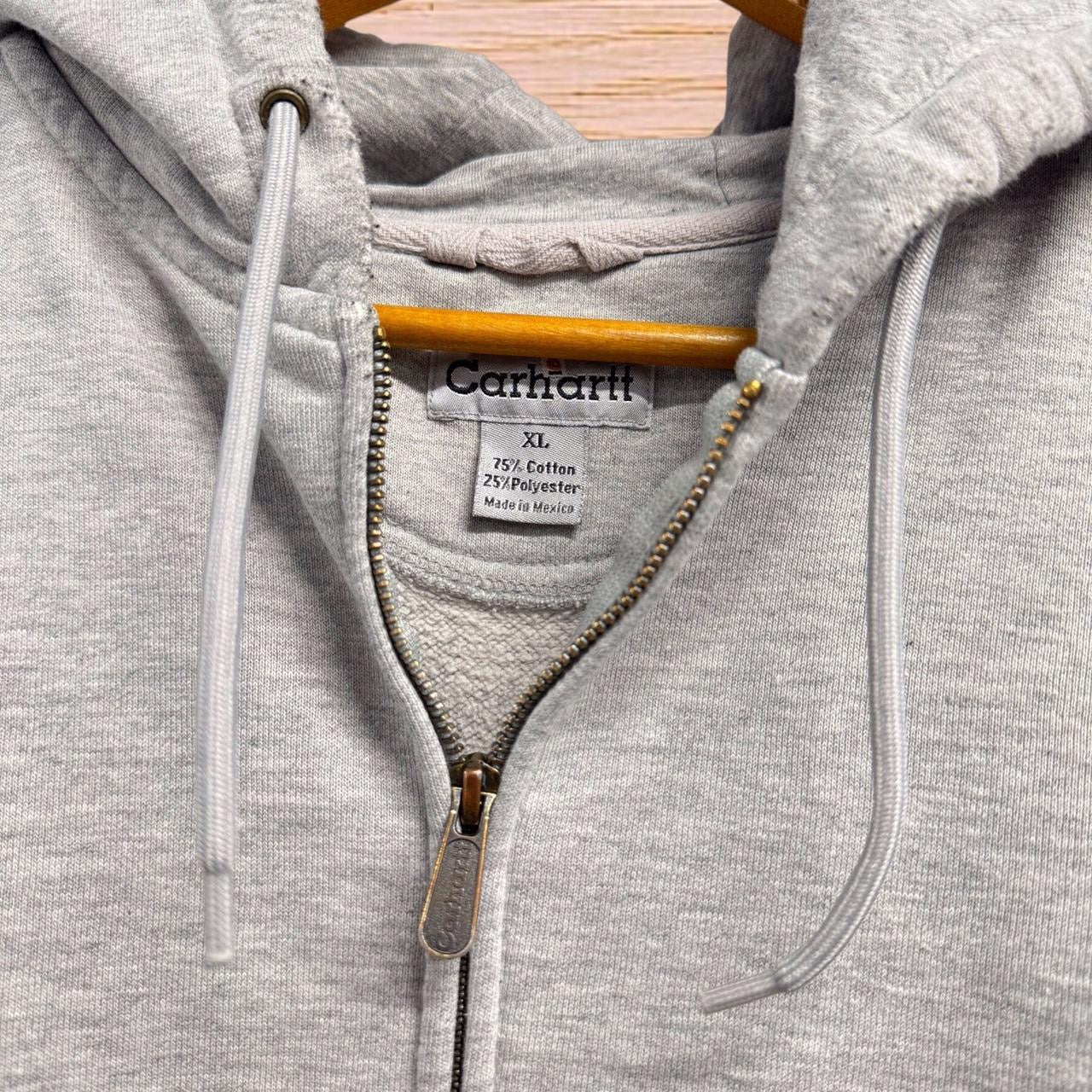 Carhartt zip up hoodie (2X)