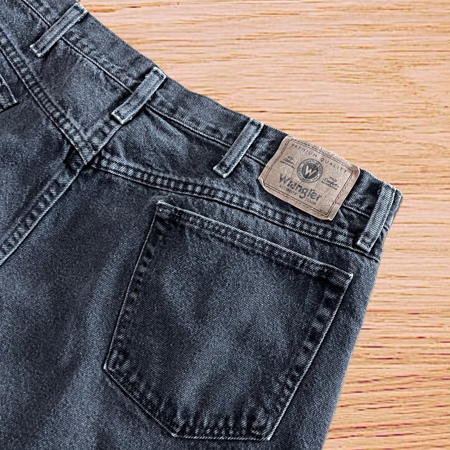 Wrangler jean shorts (38”)