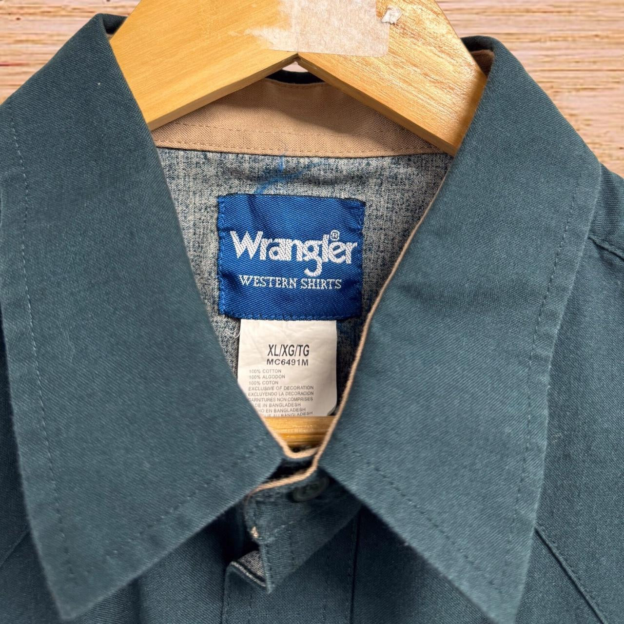 Wrangler pearl snap (XL)