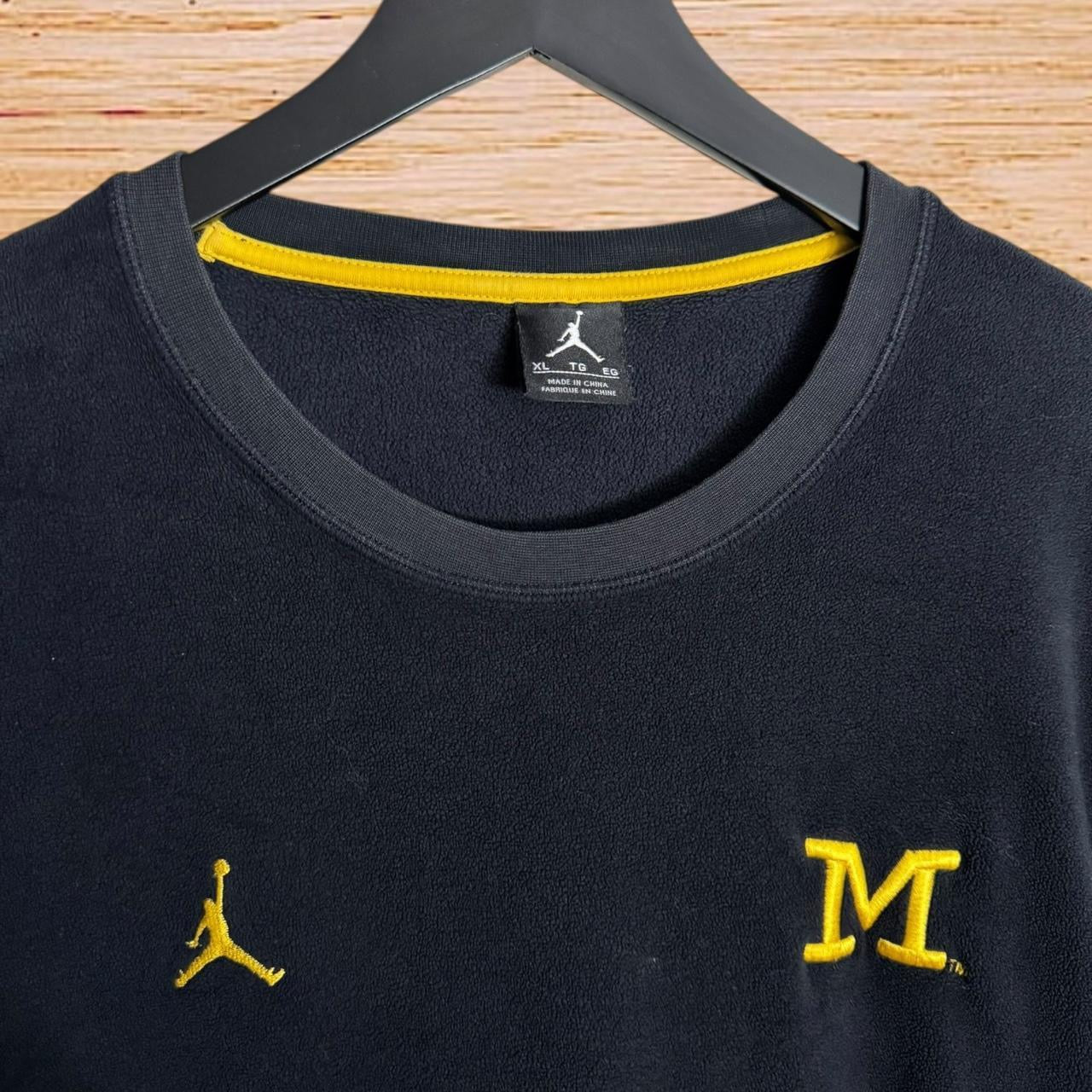 Jordan x Michigan crewneck (XL)