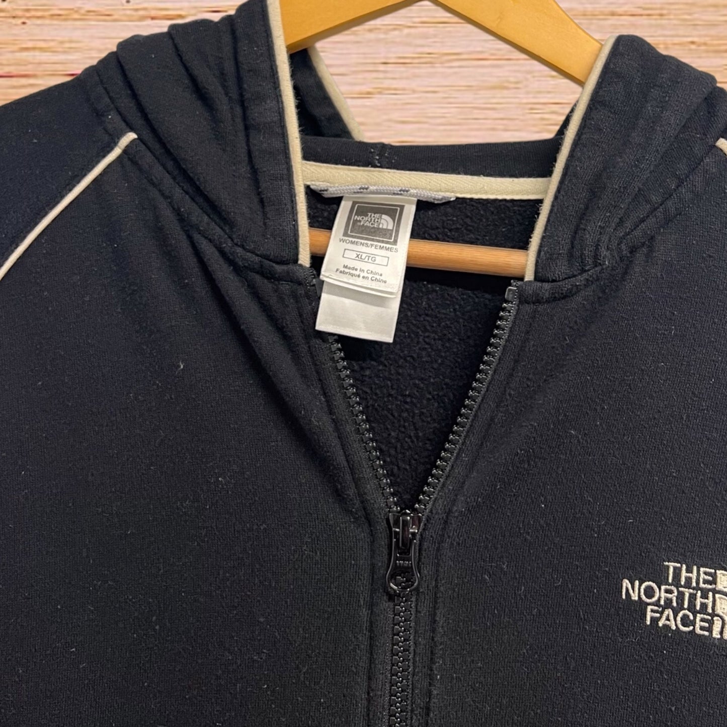 The North Face zip up sweater (Women’s XL)