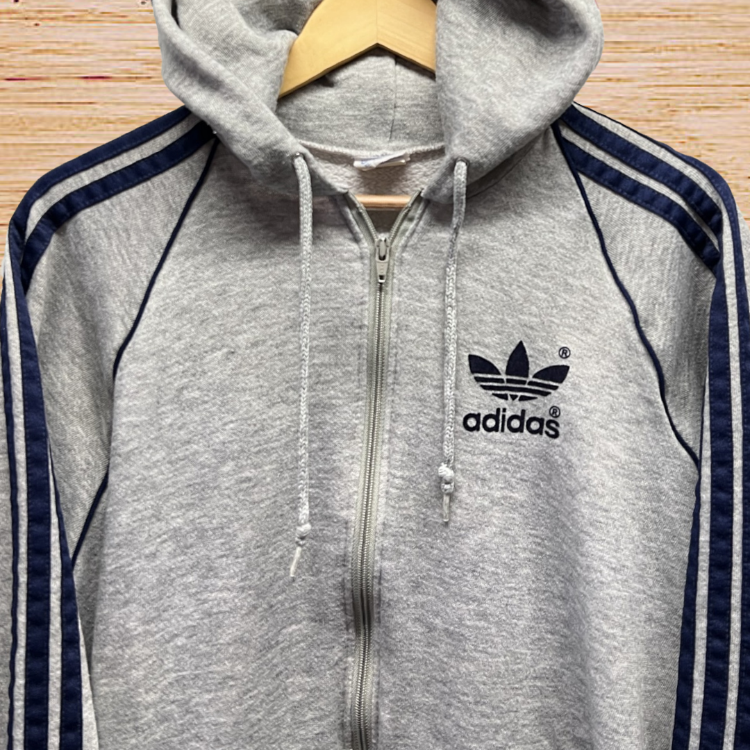 80s Adidas Zip Up (Medium)