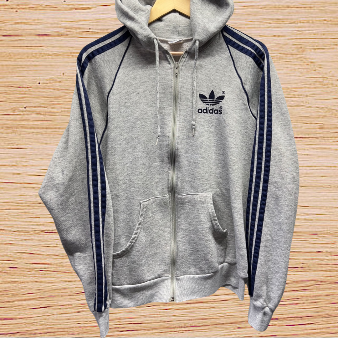 80s Adidas Zip Up (Medium)