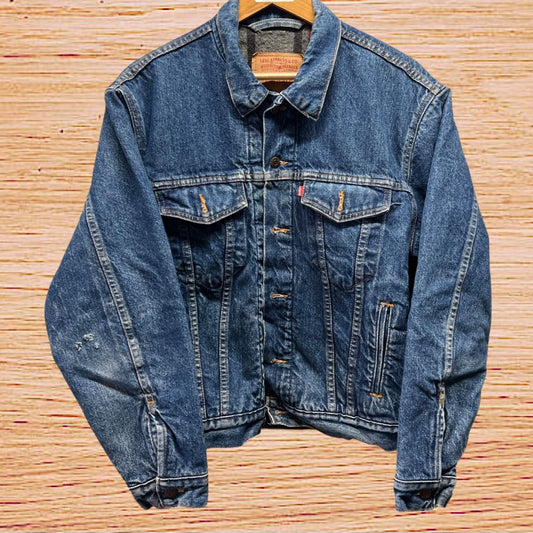 Levi’s Blanket-lined Denim Jacket (Large)