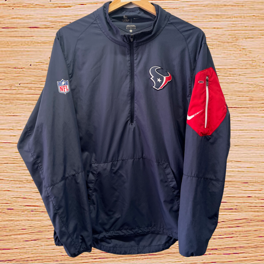 Texans Nike 1/2 Zip (Medium)